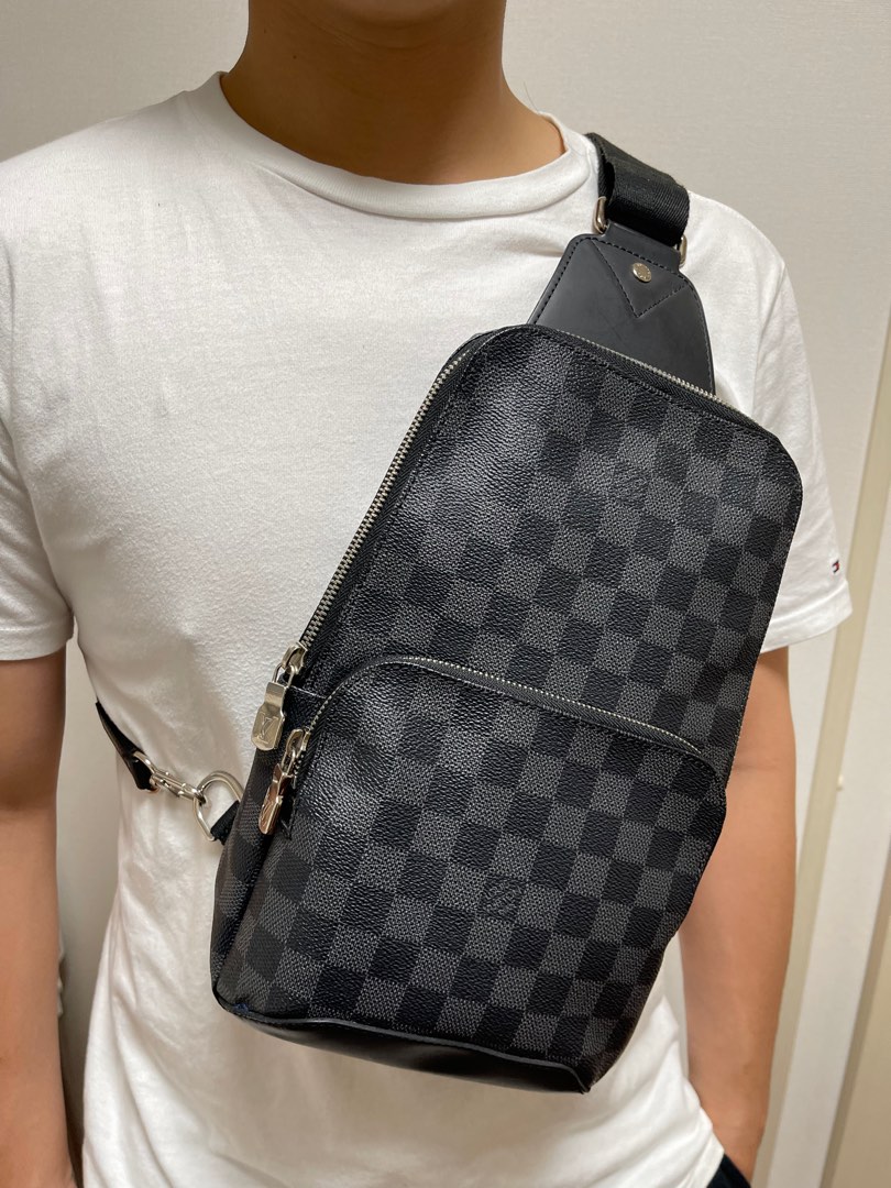 LV Avenue Sling Bag in Graphite 2018 Luxury Bags Wallets on
