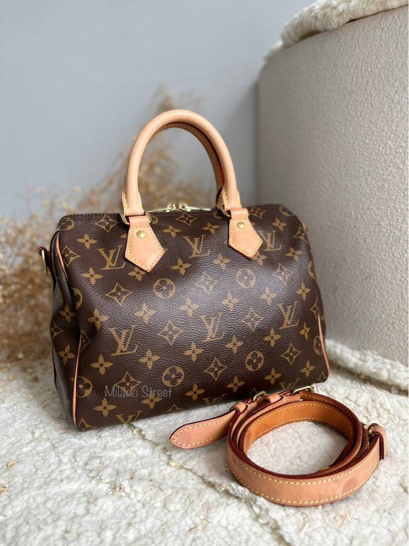 Louis Vuitton Speedy 25 Review, Monogram Strap (Requested)