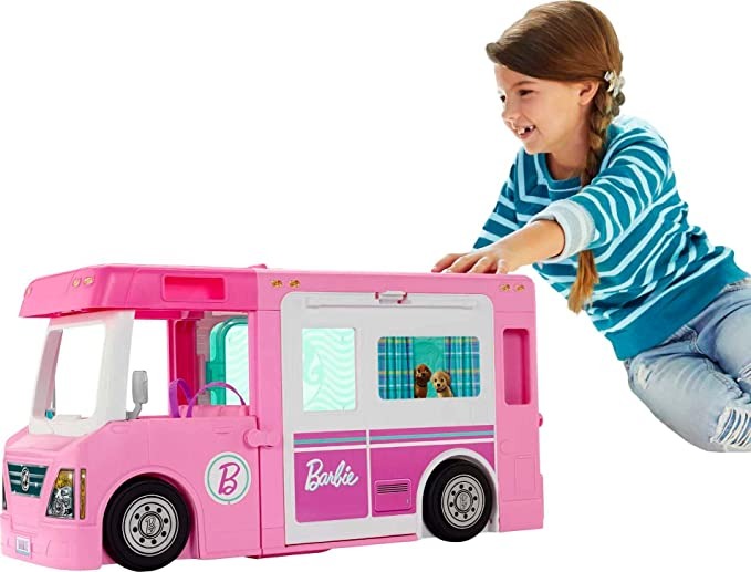 Mattel Barbie Camper van Hobbies Toys Toys Games on Carousell