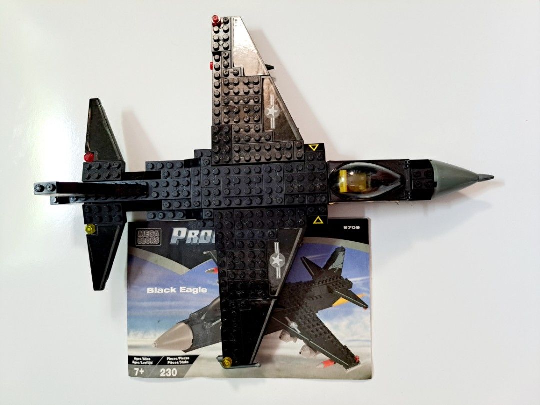 Mega Bloks Probuilder Black Eagle Fighter Jet, Hobbies & Toys, Toys