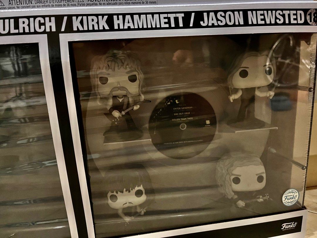 Exclusive Funko POP! Albums Deluxe - Metallica (Black & White)