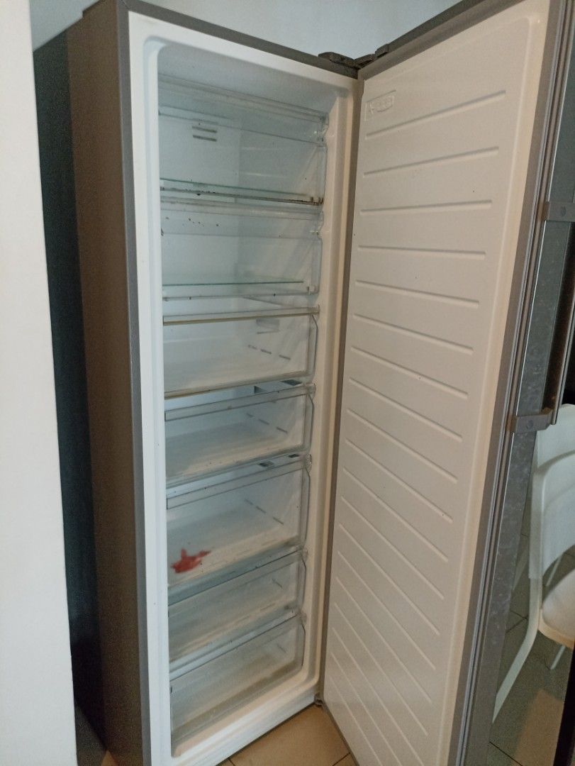 MIDEA 300L Upright Freezer (in warranty), TV & Home Appliances, Kitchen