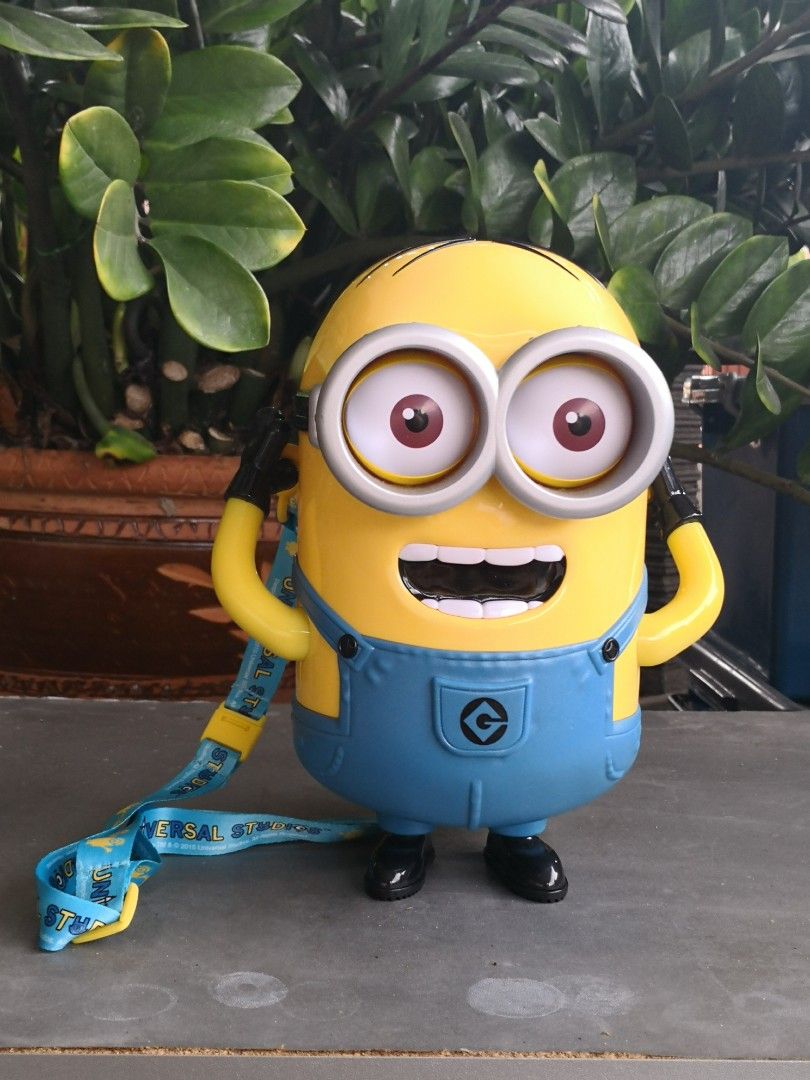 Minion Popcorn Bucket Universal Studios Singapore Despicable Me 2015
