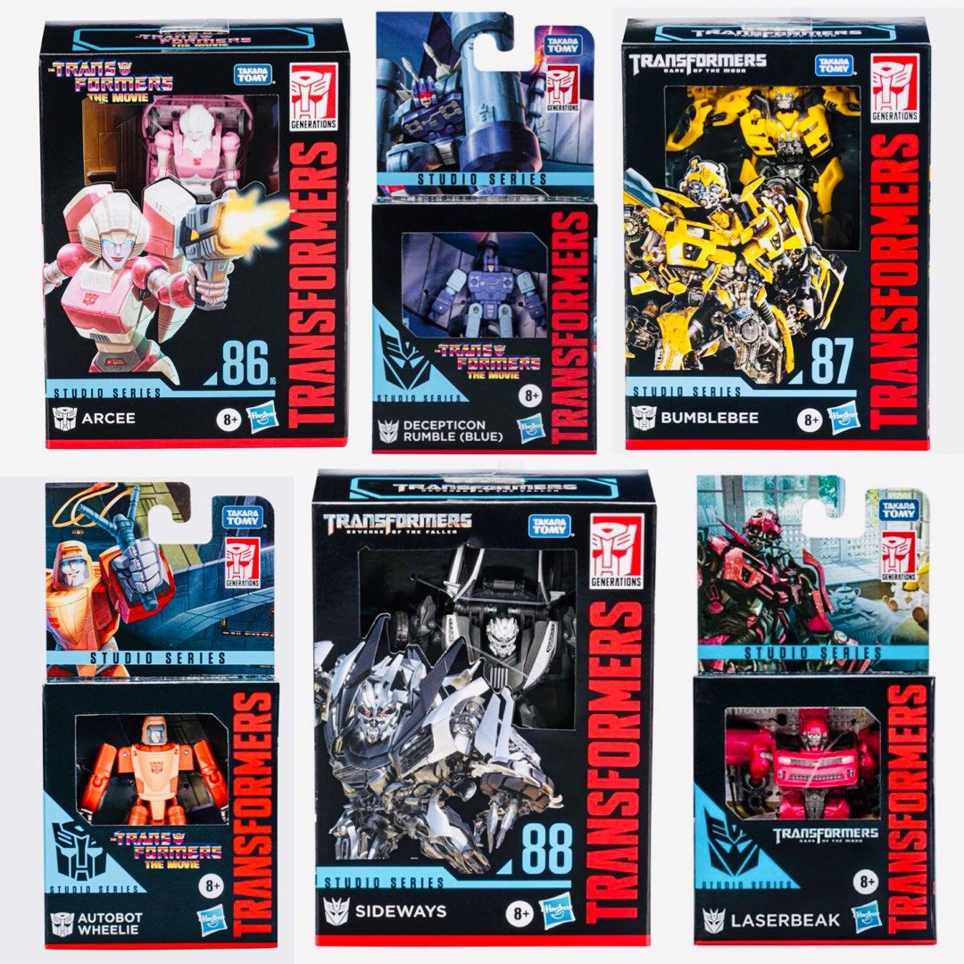 MISB Transformers Generations Studio Series Deluxe Arcee 86, Bumblebee