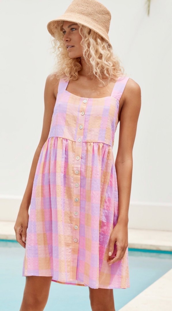 Mister Zimi Edie Dress In Cube, Women's Fashion, Dresses & Sets