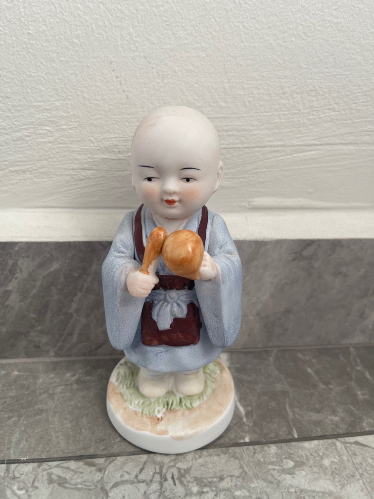 Monk figure, Hobbies & Toys, Memorabilia & Collectibles, Religious ...