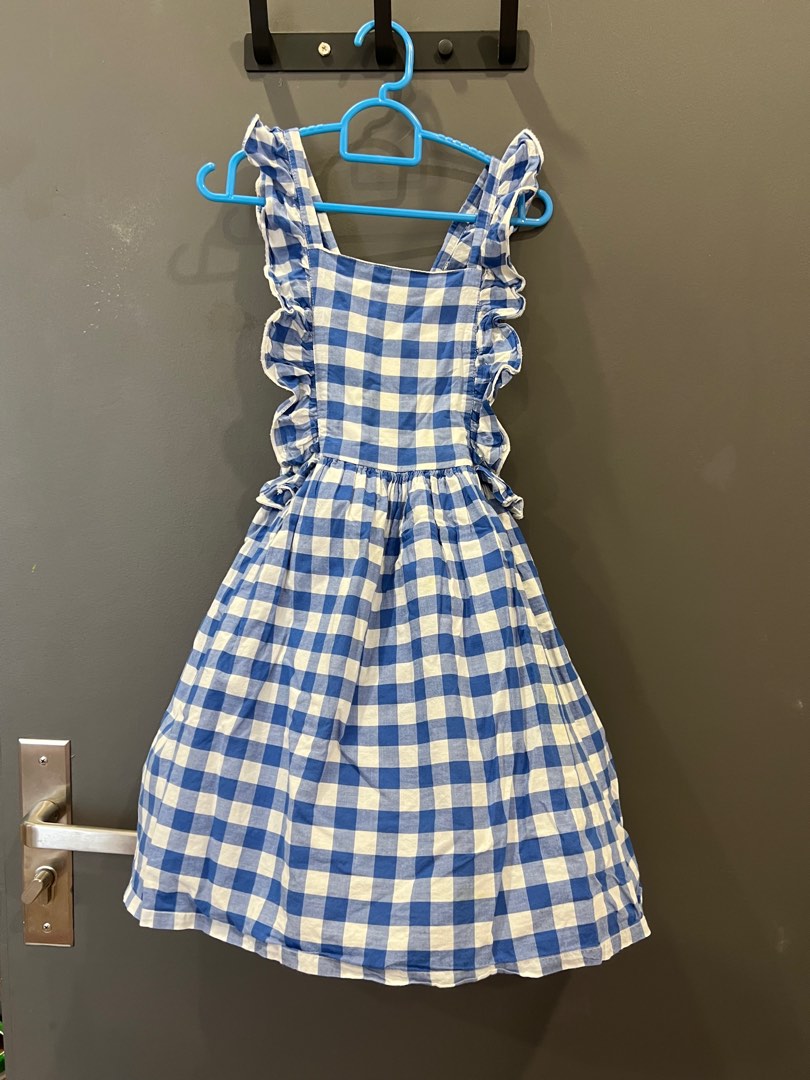 knee length dresses for ladies The Pinafore Dress in Carriage Green