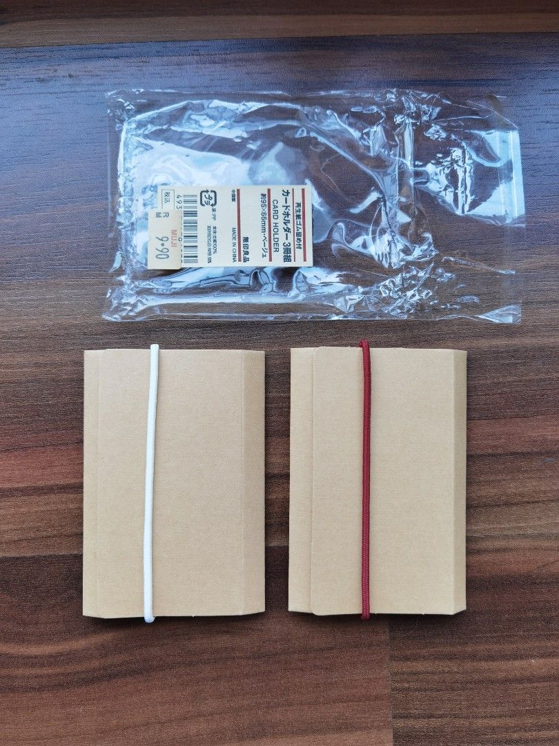 Muji Card holder, Men's Fashion, Watches & Accessories, Wallets & Card