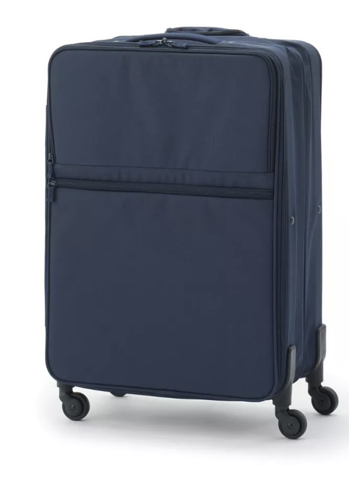 Muji foldable soft luggage L, Hobbies & Toys, Travel, Luggages on