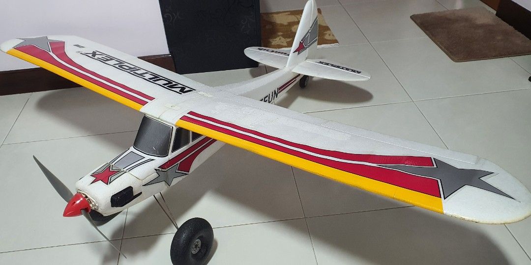 Multiplex Fun Cub RC Plane, Hobbies & Toys, Toys & Games on Carousell