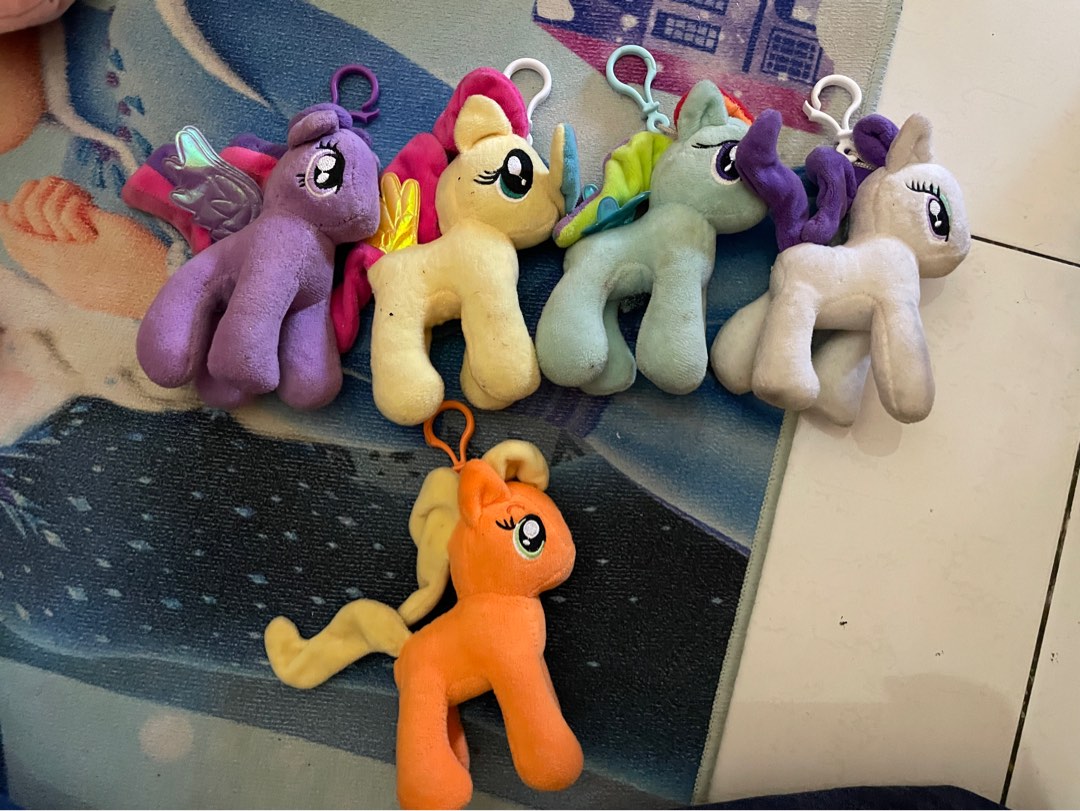 My little pony keychain plush shop