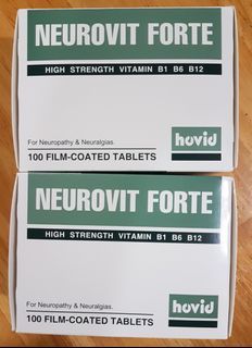 Neurovit Forte high strength vitamin B (B1, B6, B12)