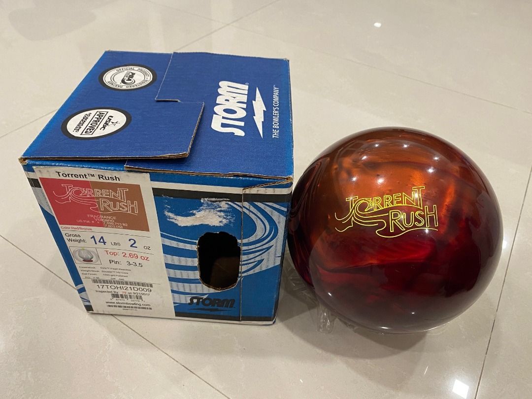 ***New*** 14lb Torrent Rush Bowling Ball by Storm (Pearl Reactive