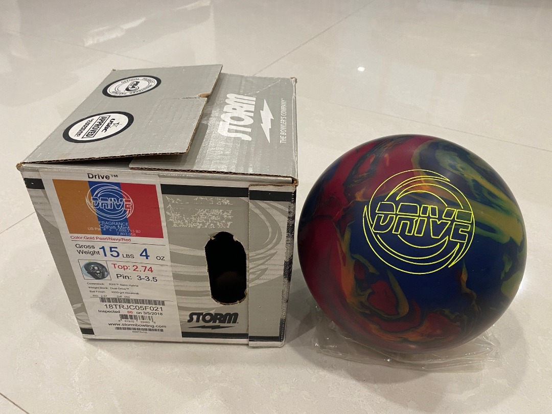 ***New*** 15lb Drive Bowling Ball by Storm (Hybrid Symmetrical Core