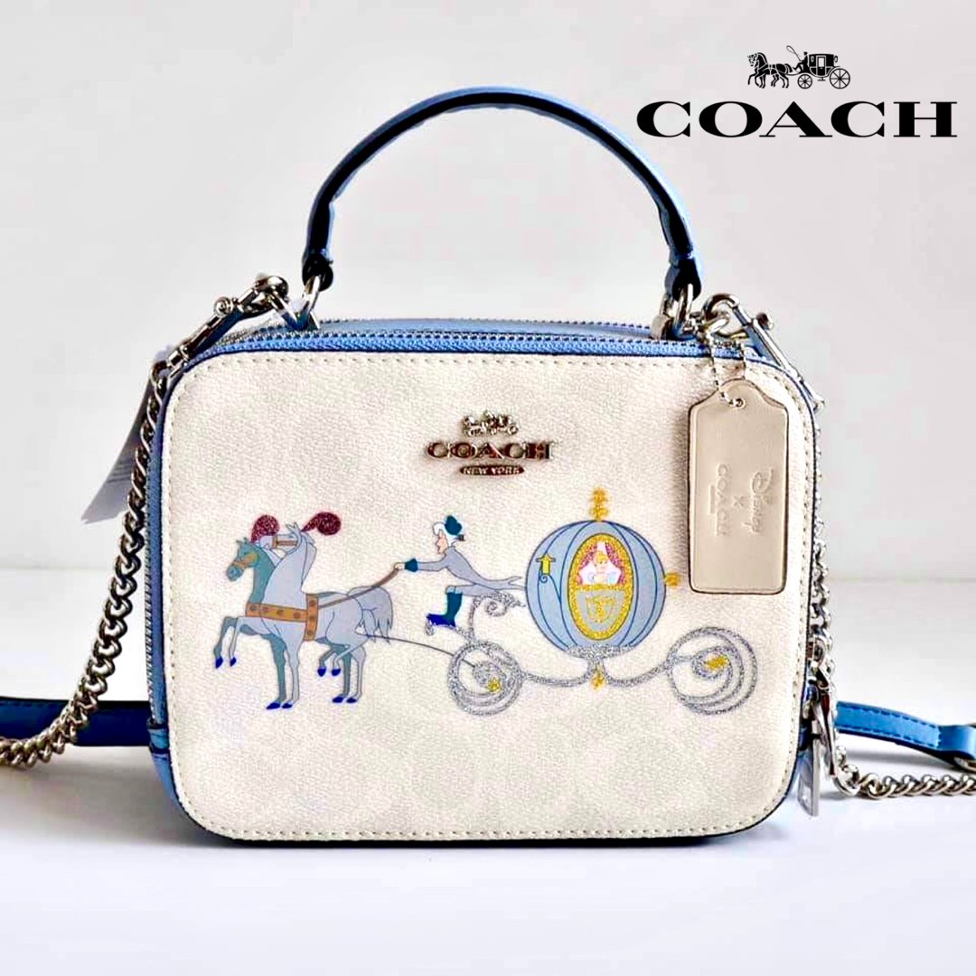Coach+C1426+Disney+Cinderella+Top+Handle+Crossbody+Handbag for