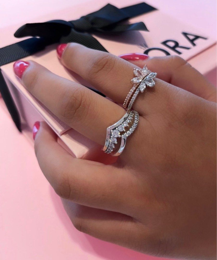 Pandora Timeless Wish Floating Pavé Ring