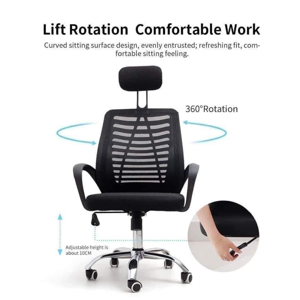 New Study Chair with Wheels SALE, Furniture & Home Living, Furniture ...