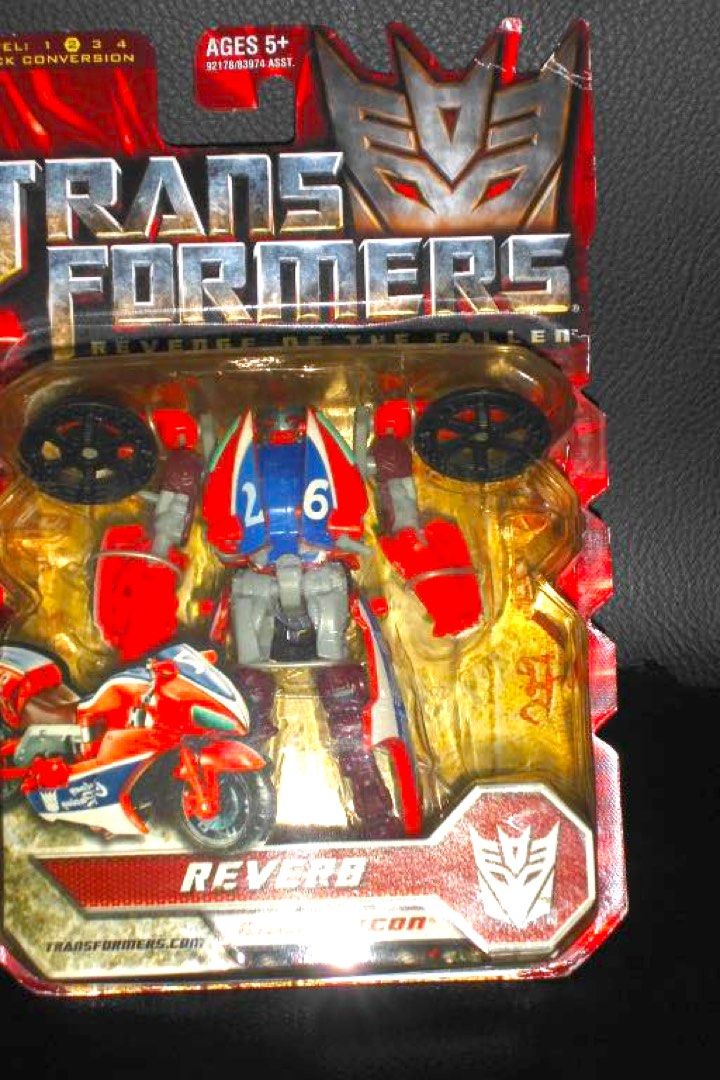Reverb, Transformers Revenge of The Fallen (2008) Hasbro Figure ...