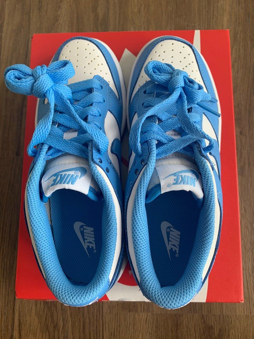Nike Dunk Low UNC Brand New, Women's Fashion, Sneakers Carousell