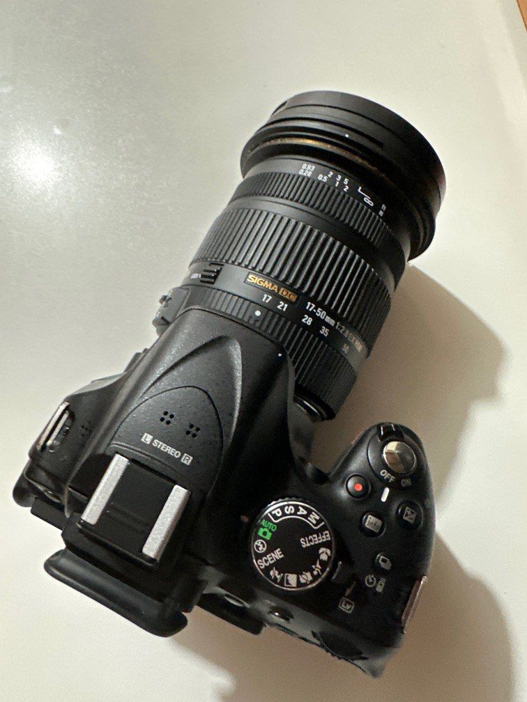 Nikon d5200+Sigma 17-50/2.8 ex dc os hsm, 攝影器材, 相機- Carousell