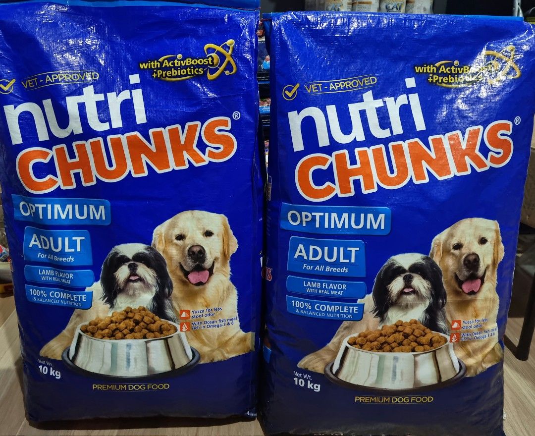 Nutri Chunks Optimum Lamb 10kg Pet Supplies Pet Food on Carousell
