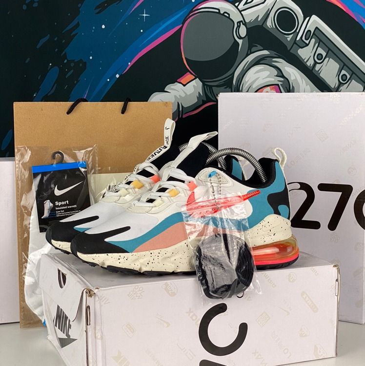 Original Best Quality AIR MAX 270 REACT THE FUTURE IS IN