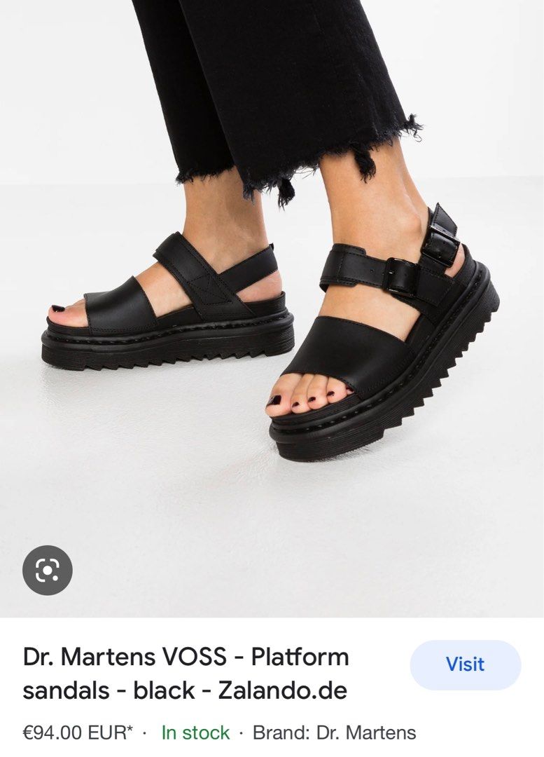 Original Dr. Martens Voss Sandal Women s Fashion Footwear