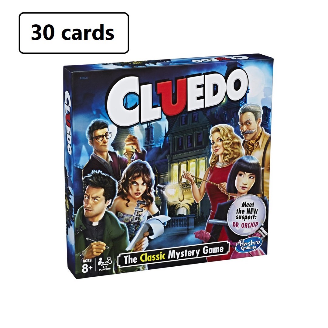 Original Hasbro Cluedo Game, Hobbies & Toys, Toys & Games on Carousell