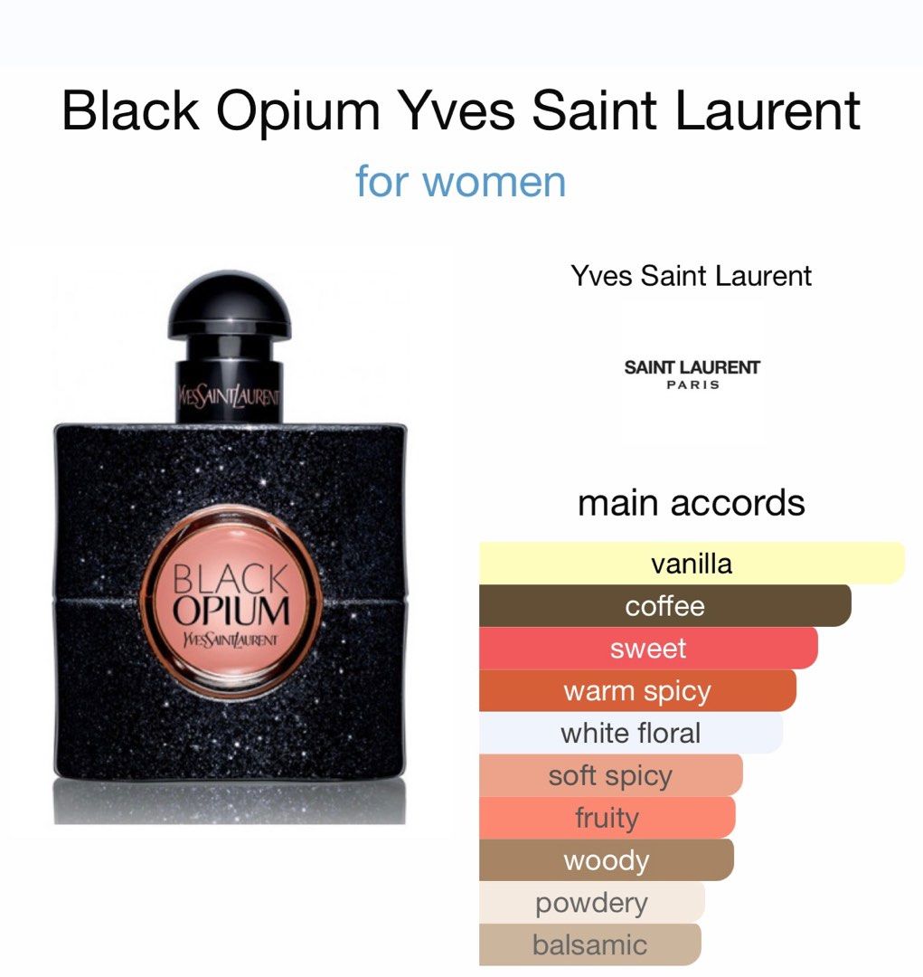 Aroma parfum black opium sales