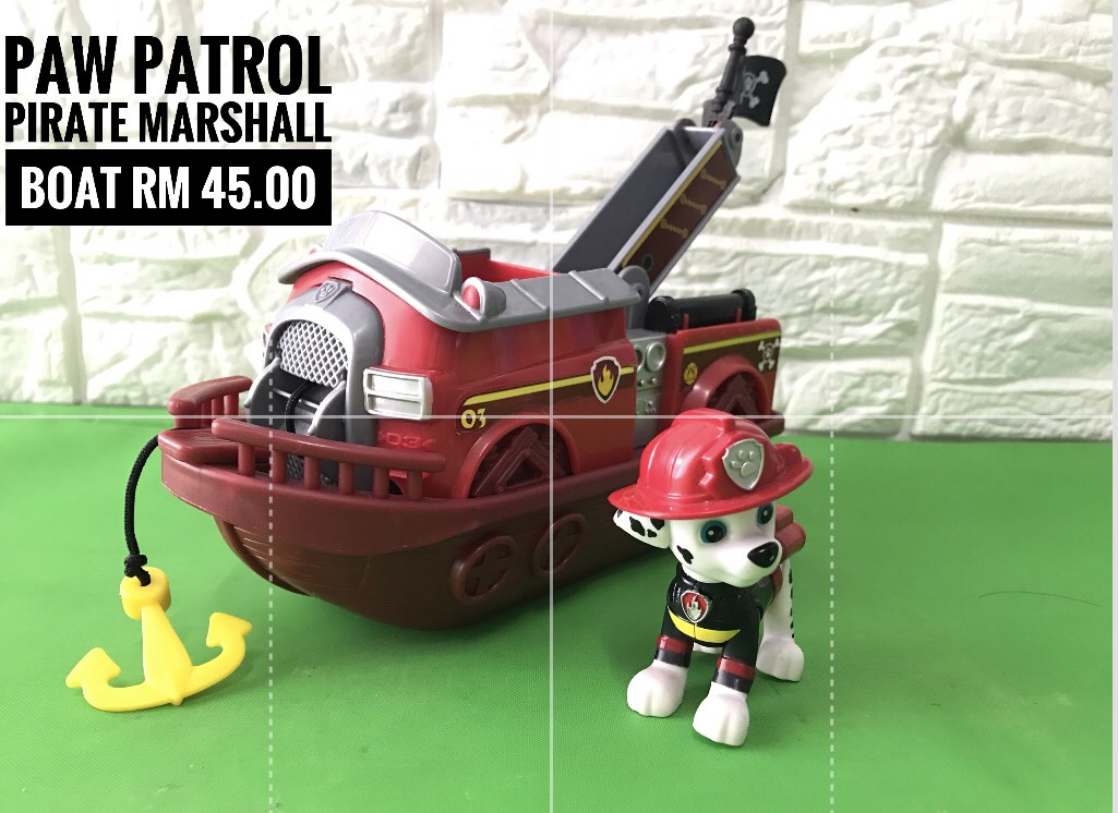 Paw Patrol Pirate Marshall Boat