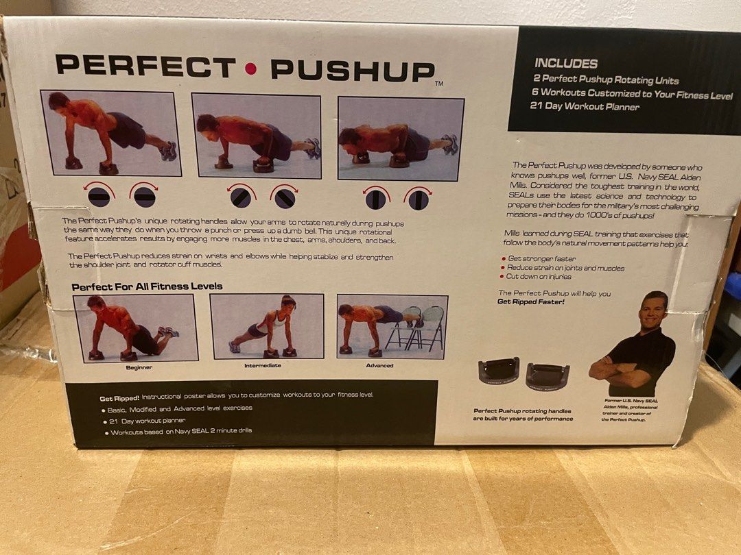 Perfect pushup workout sheet deals