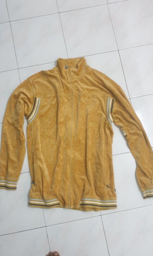 PHAT FARM Suede Velvet Jacket Men s Fashion Tops Sets Hoodies