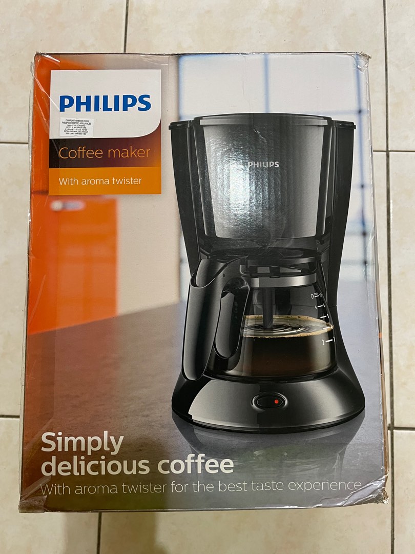 PHILIPS Daily Collection Ground Coffee Maker 0.6L HD7432, TV & Home