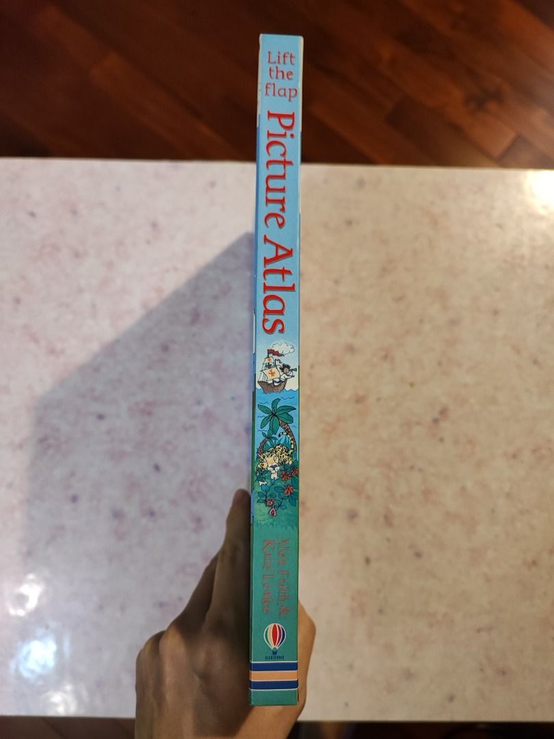 Picture Atlas 世界地圖 (立體書) Book for Children, 興趣及遊戲, 書本 & 文具, 小朋友書 ...