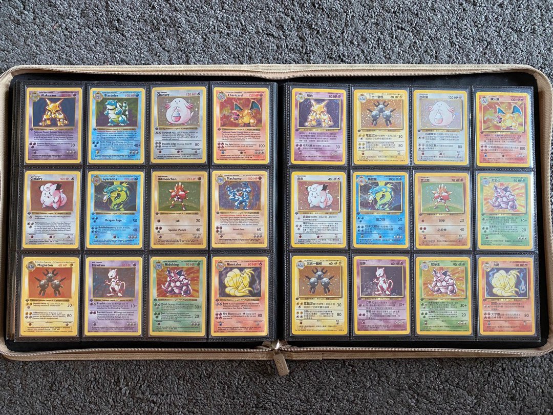 Base Set Masters Collection Pokemon 1st Edition Base Master Set, Hobbies & Toys, Toys & Games on ...
