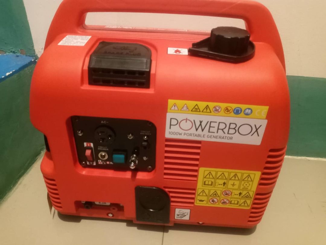 POWERBOX 1000W Portable Generator, TV & Home Appliances, Other Home
