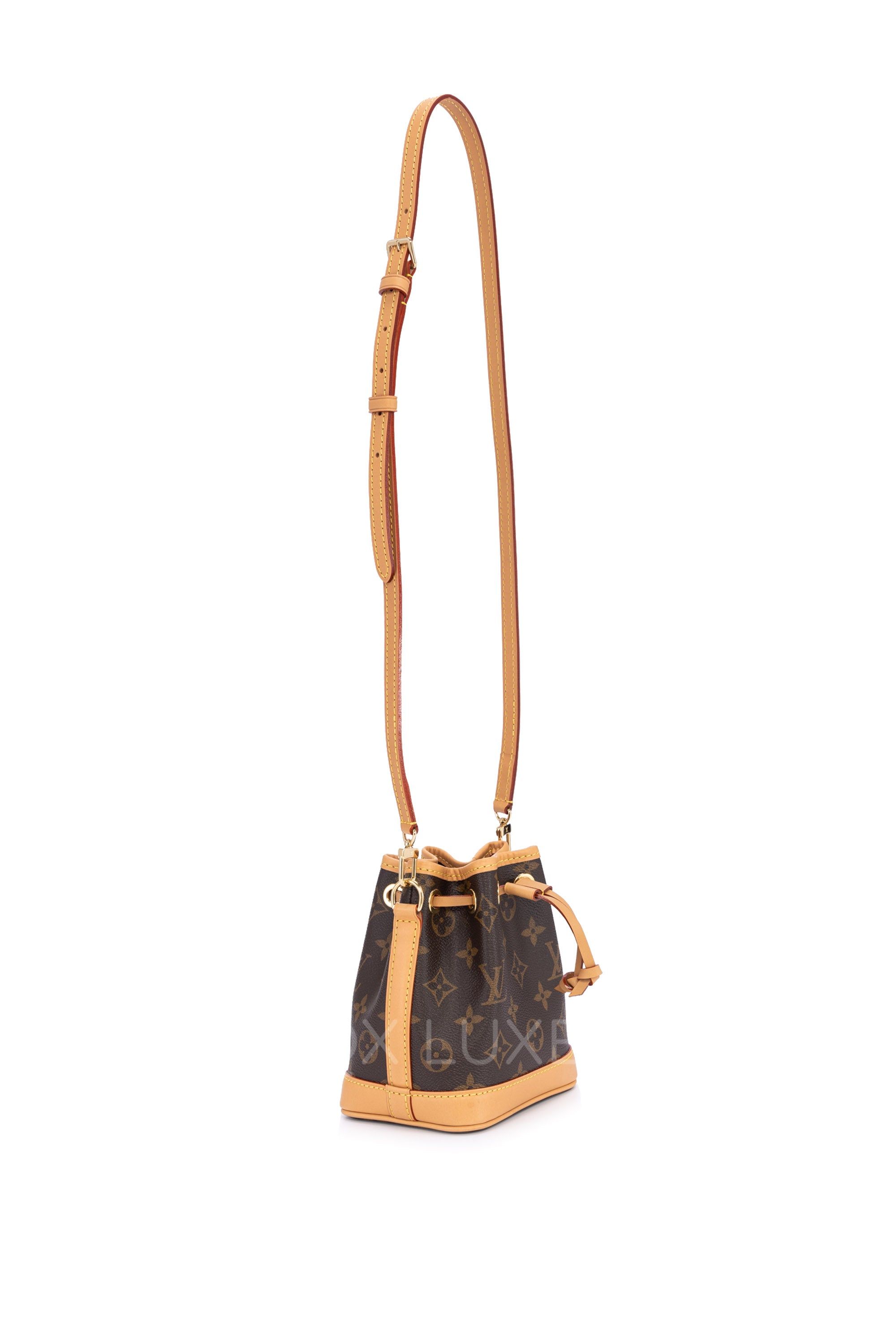 Louis Vuitton 2020 Pre-owned Mini Monogram Noe Crossbody Bag - Brown