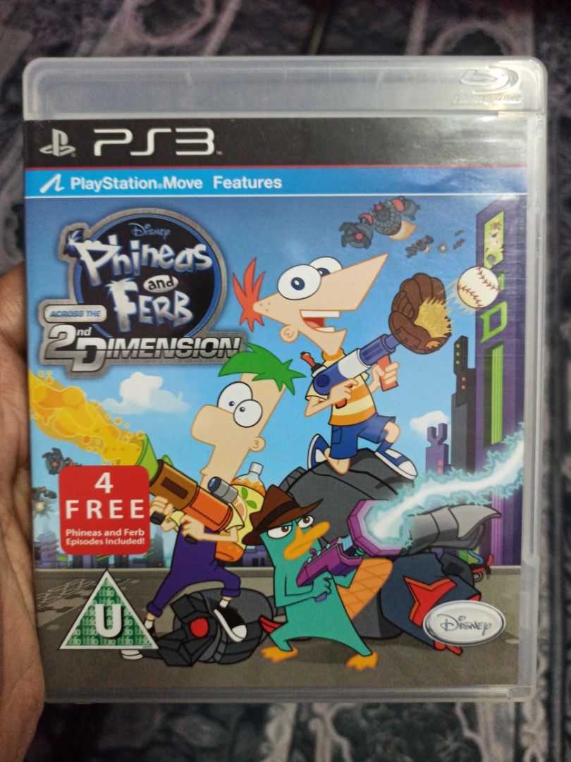 Jogo Phineas and Ferb: Across the 2nd Dimension - PS3 - MeuGameUsado