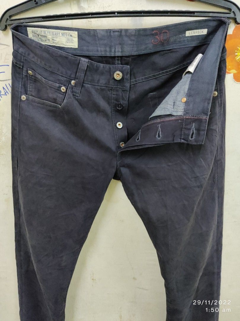 REPLAY BLUE JEANS SLIM FIT, Fashion, Jeans on Carousell