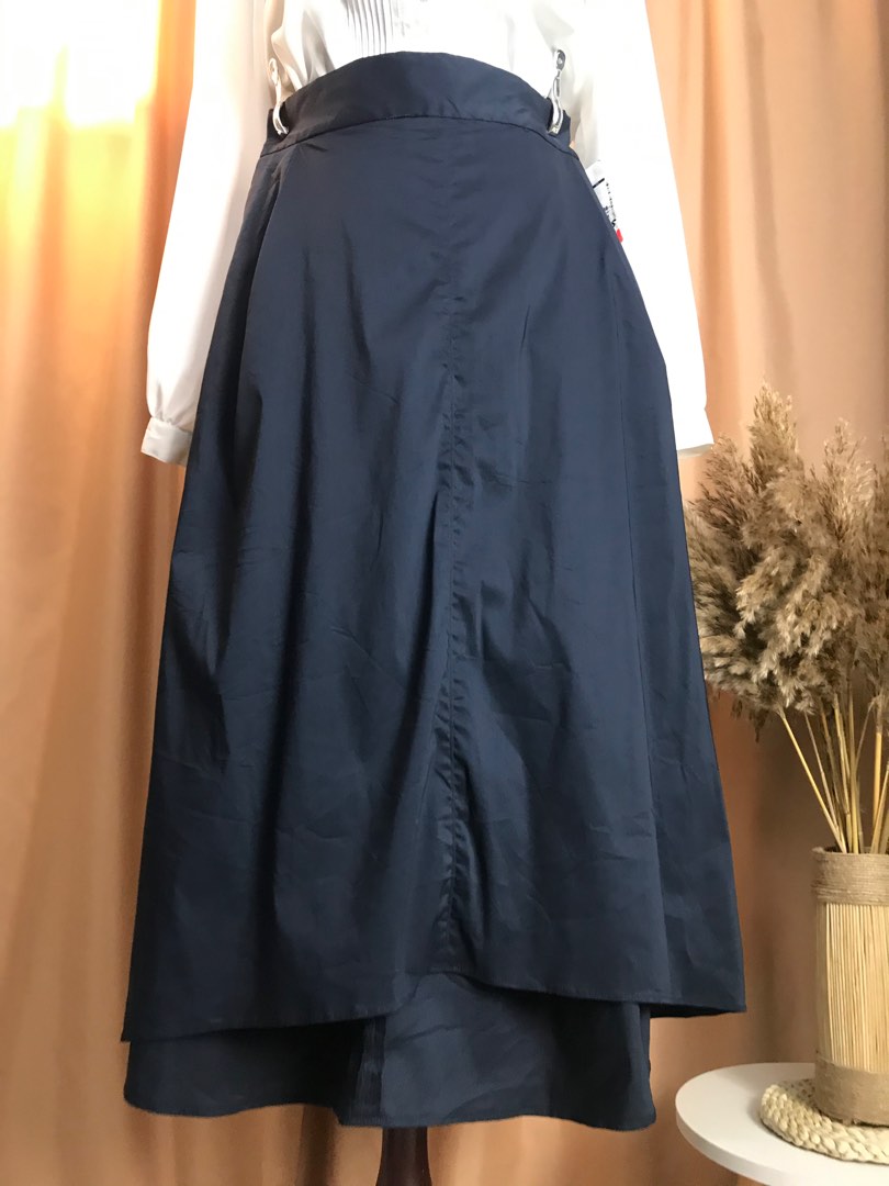 Dark online blue skirt