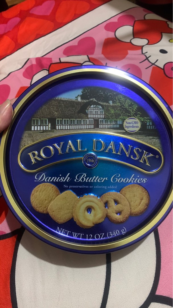 Royal Dansk Danish Butter Cookies in Tin 12 oz