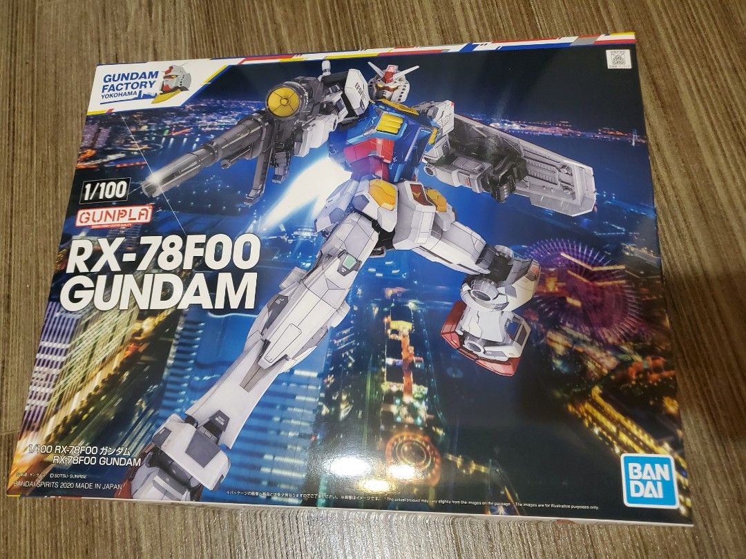 RX-78F00 橫浜Gundam factory yokohama 1/100 高達模型RX-78 2 橫濱 