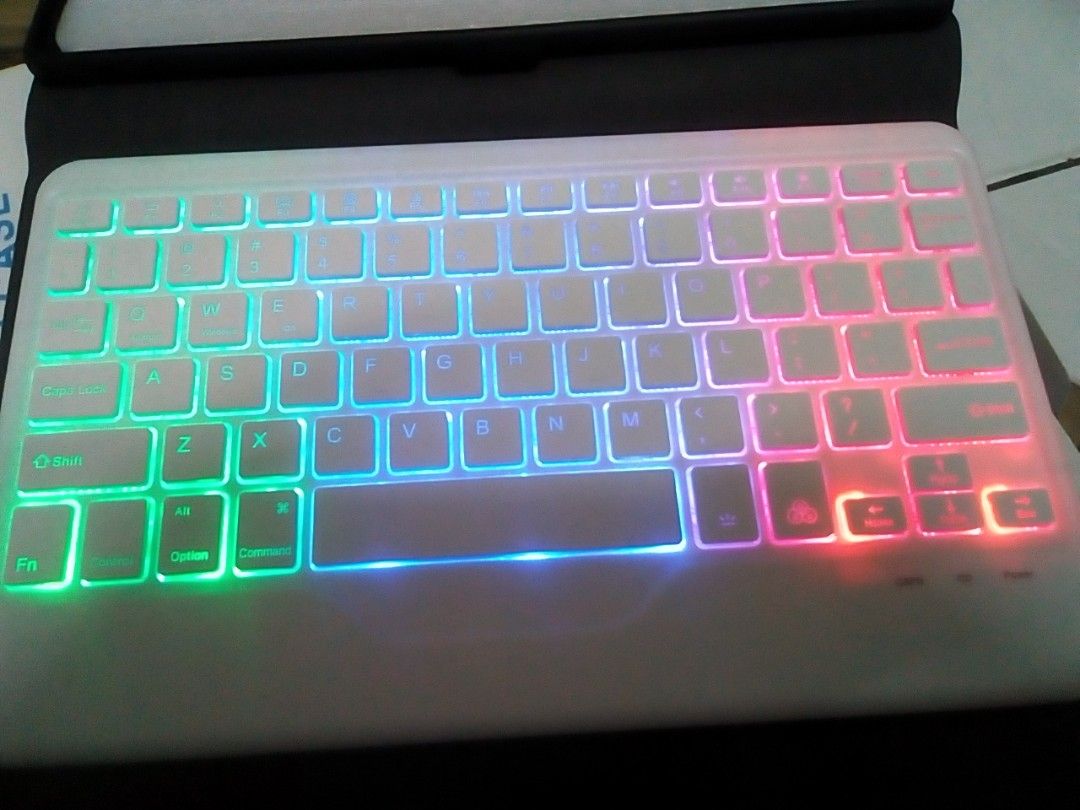 New wireless keyboard Samsung Tab A7 T500/T505 (colour full lights