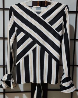 Satin Striped Longsleeves