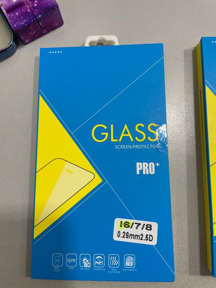 Screen protector (Category: iPhone Others) located in Singapore. Submitted by sohfl48@gmail.com (Listing ID 1199696675, Image 1). Description: iPhone 6/7/8 iPhone 7P/8P.