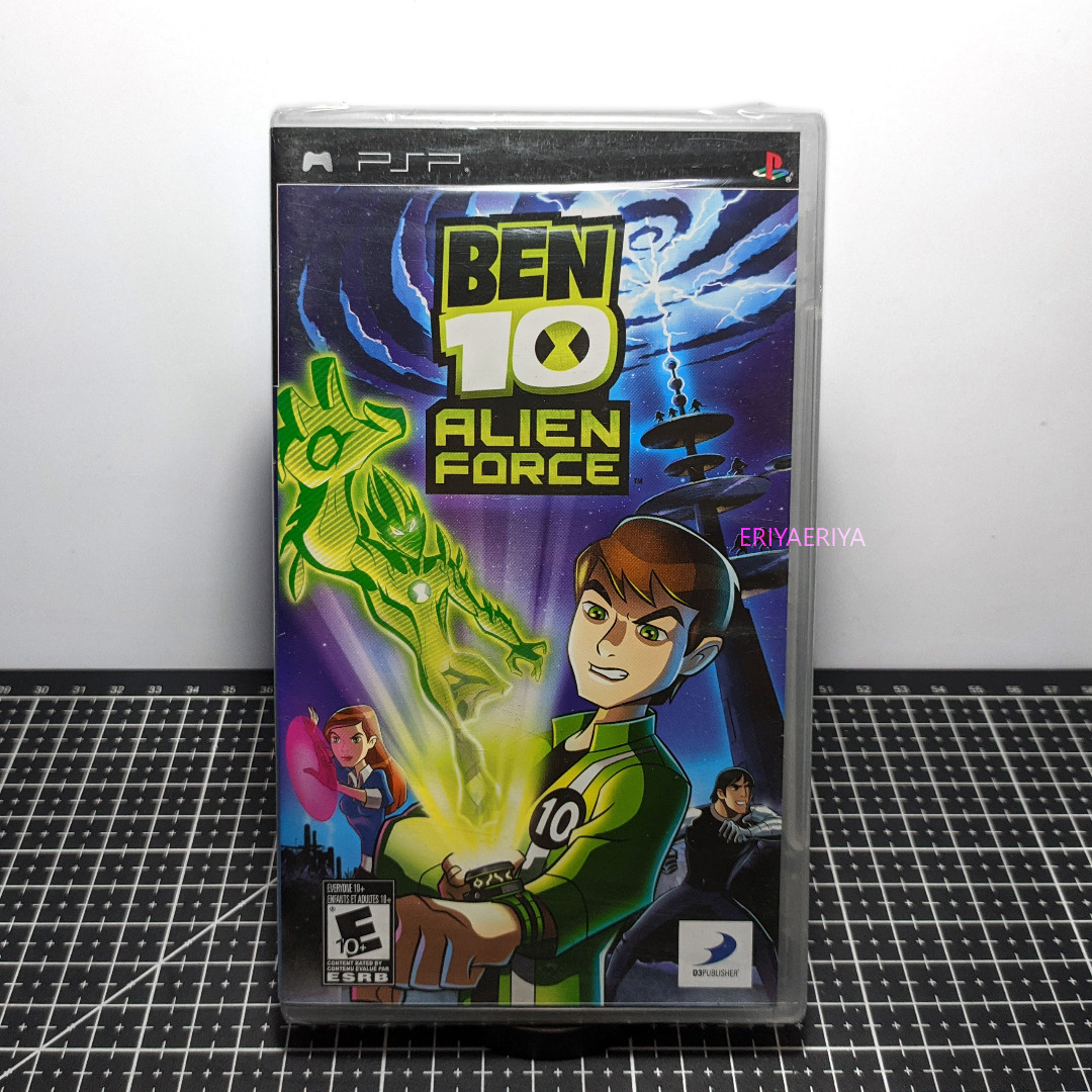 Sealed Ben 10 - Alien Force Playstation Portable PSP Game, Video