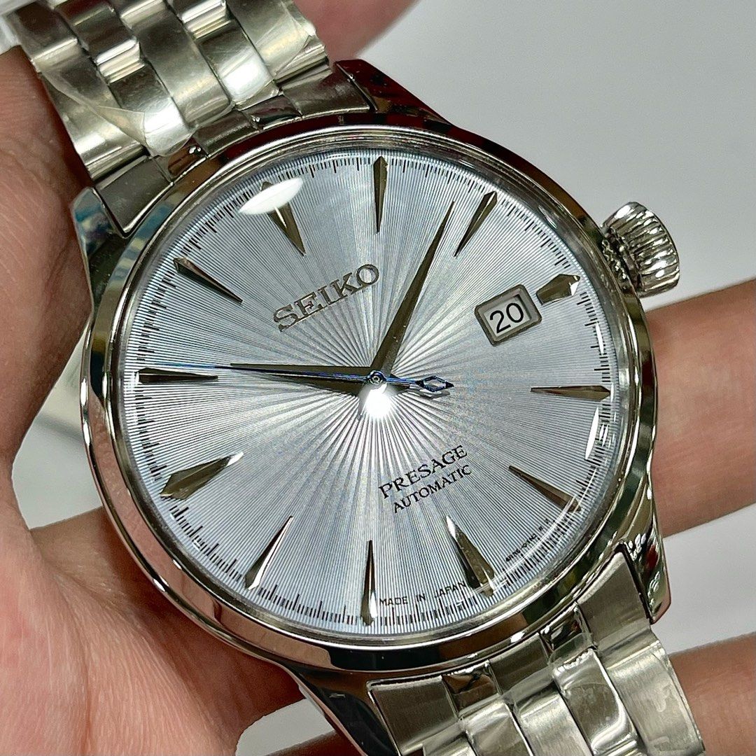Seiko Light Blue Skydiving Presage Cocktail Time SRPE19, Men's Fashion,  Watches & Accessories, Watches on Carousell