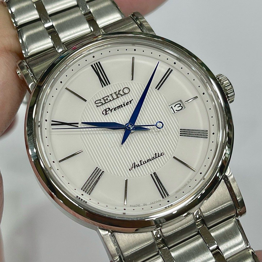 Seiko Premier Blue Hands SRPA17