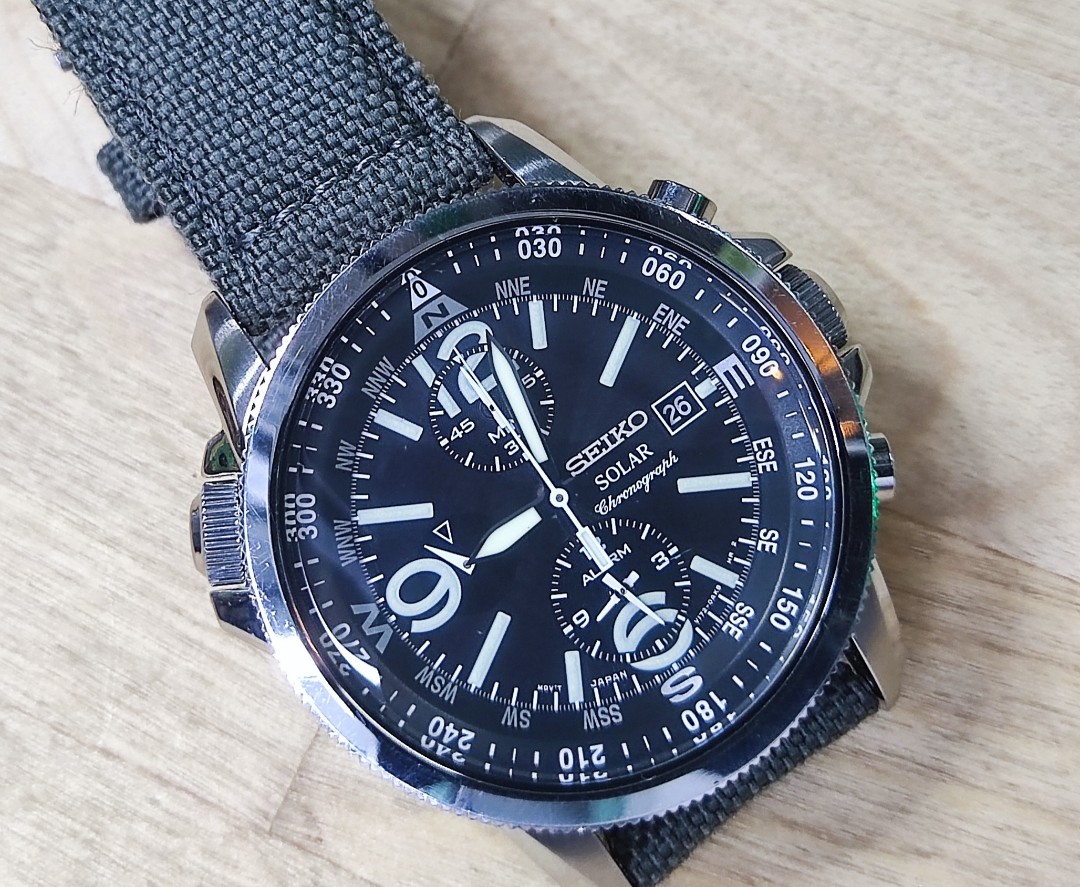 Seiko SSC081 Adventure-Solar Classic Casual Watch, Men's Fashion, Watches &  Accessories, Watches on Carousell