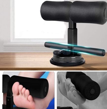 Sit up Bench Bar for Floor Adjustable Height Assistant Device